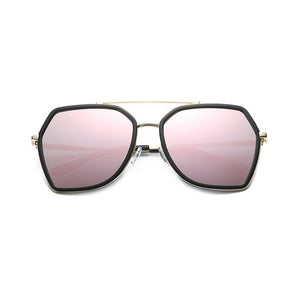 Polygon Clear Sunglasses For Women